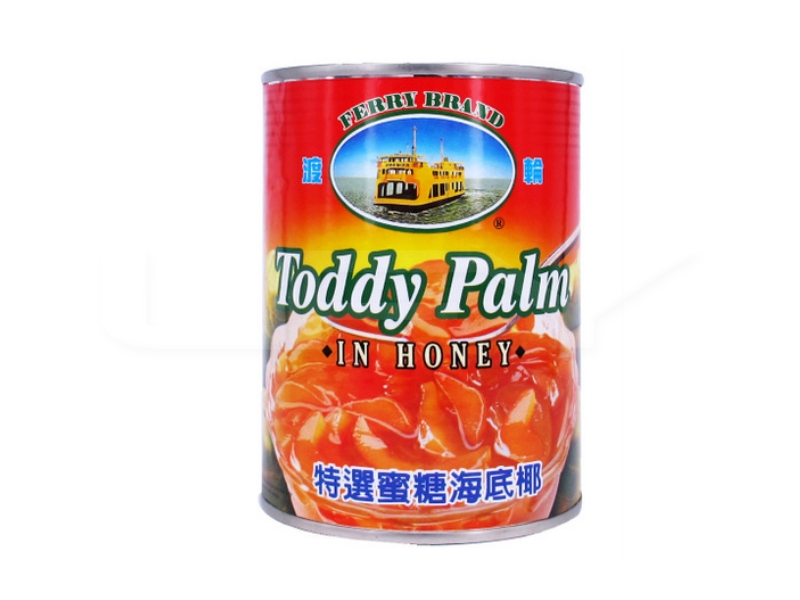 Ferry Brand Toddy Palm In Honey/ 特选蜜糖海底椰 565g